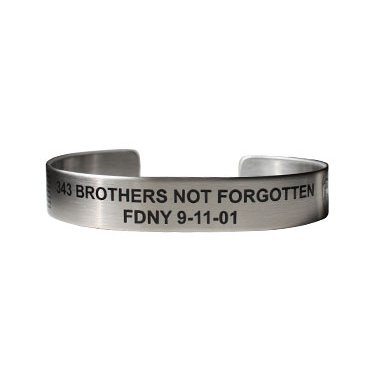 343 Brothers Not Forgotten FDNY Patch