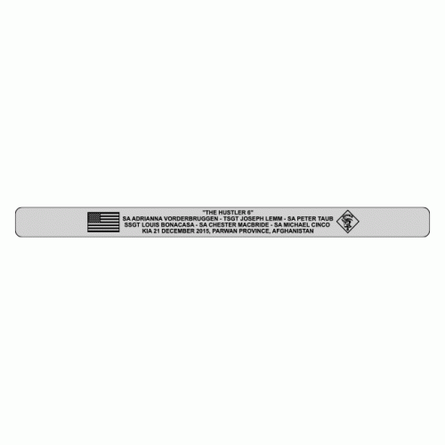 Hustler 6 7" Stainless Steel Bracelet
