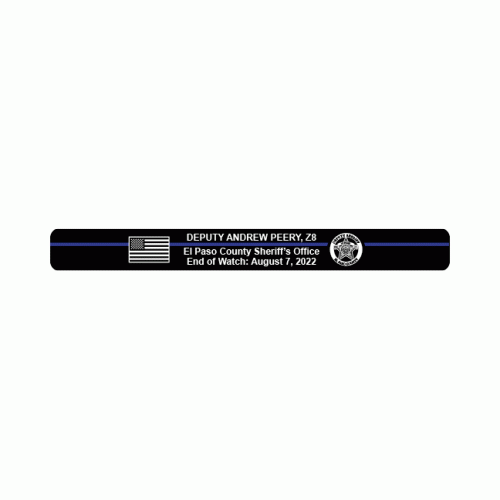 Peery, Deputy Andrew Bracelet Black Aluminum 6"