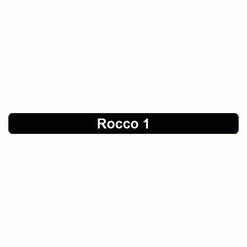 Rocco 1 Bracelet Black Aluminum 7"