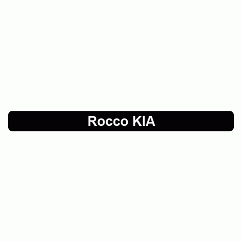 Rocco KIA Bracelet Black Aluminum 7"