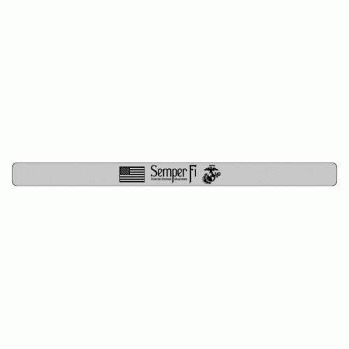 Semper Fi USMC Bracelet Stainless Steel 7"