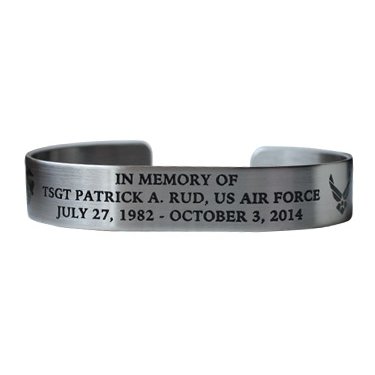 RUD, TSGT PATRICK A. Bracelet Stainless Steel 6.5"