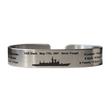 USS Stark Bracelet Stainless Steel 6"