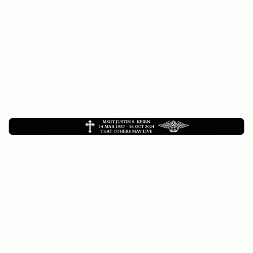 KEIRN, MSGT JUSTIN S. Memorial Bracelet