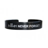 9-II-01 NEVER FORGET Black Aluminum 7"