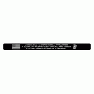E-10/L-10 "Ten House" FDNY Black Aluminum Memorial Bracelet