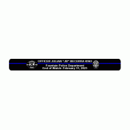 BECERRA, Officer Julian Bracelet Black Aluminum 6"