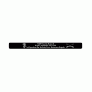 Bolyard, CSM Timothy Bracelet Black Aluminum 6"