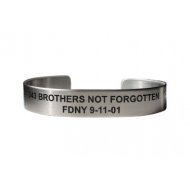 343 Brothers Not Forgotten FDNY Patch