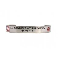 343 Brothers Not ForgottenFlag and IAFF Maltese Cross