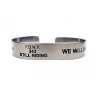 343 Still Riding FDNY Stainless Steel 7"