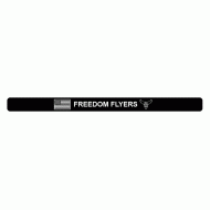 FREEDOM FLYERS Bracelet Black Aluminum 7"