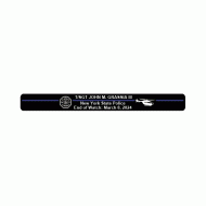 T/SGT JOHN GRASSIA III Memorial Bracelet Black Aluminum Sm 6"
