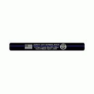 HOPKINS, DEPUTY JEFF  Bracelet Black Aluminum 6"