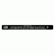 Hustler 6 Bracelet Black Aluminum 7" - Preorder to ship in April