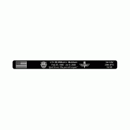 LTC (R) William L. Markham Memorial Bracelet 6" Small Size - Pre-Order