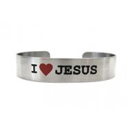 I LOVE JESUS Stainless Steel 6"