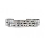 Psalm 91:11 PROTECTION Stainless Steel 7"