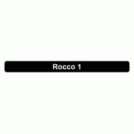 Rocco 1 Bracelet Black Aluminum 7"- this is a preorder to ship in early May