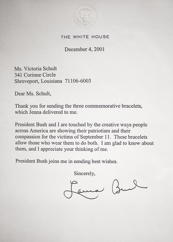 letter from The White House
